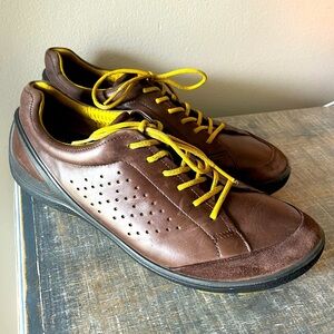 ECCO Biom Leather Natural Motion Men's Grip Urbaneering Sneaker, Men’s US 8.5